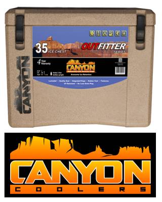 Canyon Coolers - Canyon Cooler The Ultimate Cooler/Ice Chest - 35 Quart - Sandstone - Image 2
