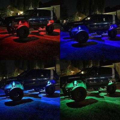 Night Stalker Lighting - Night Stalker Multi Color Rock Light Set - Image 2