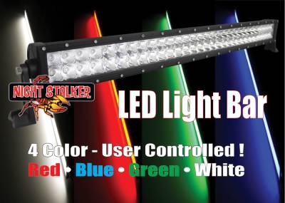 Night Stalker Lighting - Night Stalker 4 Color RGB LED Light Bars - 13.5 In. - Image 1