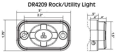 Night Stalker Lighting - Night Stalker Rock Light-Multi Purpose LED Surface Mount Light - Image 3