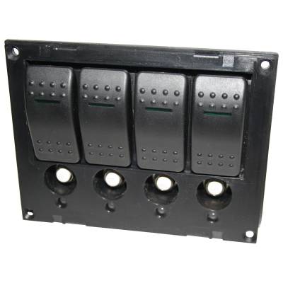 Bulldog Winch - 4-Switch Panel w/Lighted Breakers - Image 2