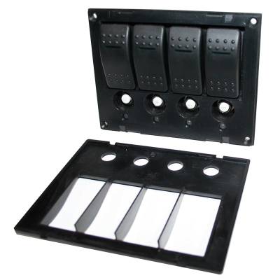 Bulldog Winch - 4-Switch Panel w/Lighted Breakers - Image 3