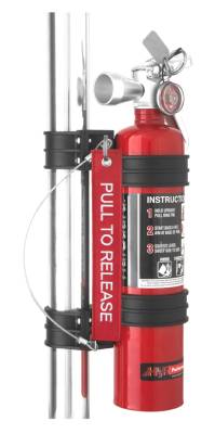 H3R Fire Extinguishers - Quick Release Extreme Duty Mount for Flat Surface 3" Diameter - Image 2