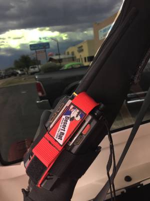 Desert Rat Safety - Roll Bar Mounted Storage Cell Phone, 2-Way Radio Holder - Image 2
