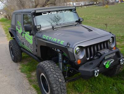 DV8 Offroad - DV8 Armor Fenders Front & Rear 2007-2017 Jeep Wrangler JK - Image 1