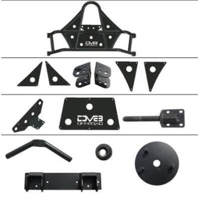 DV8 Offroad - TC-1 Tire Carrier for 2007-2017 Jeep Wrangler - Image 6