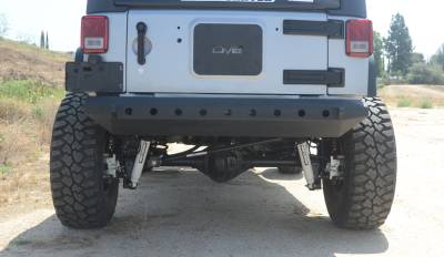 DV8 Offroad - Steel Mid Rear Bumper 07 for 07-17 Jeep Wranglers - Image 2
