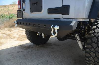 DV8 Offroad - Steel Mid Rear Bumper 07 for 07-17 Jeep Wranglers - Image 3