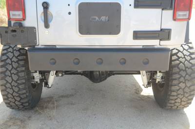 DV8 Offroad - Steel Stubby Rear Bumper 08 for 07-17 Jeep Wranglers - Image 1