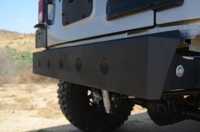 DV8 Offroad - Steel Stubby Rear Bumper 08 for 07-17 Jeep Wranglers - Image 2