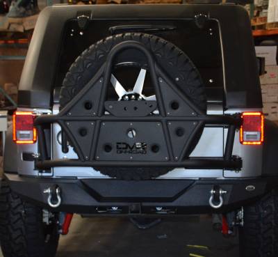 DV8 Offroad - Full Length Rear Bumper 09 for 07-17 Jeep Wranglers - Image 3