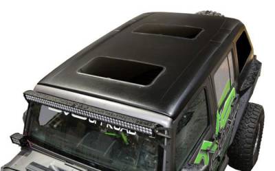DV8 Offroad - Jeep Hard Top Fast Back JK 4 Door 1 Piece for 07-17 (2 Sunroof) - Image 3