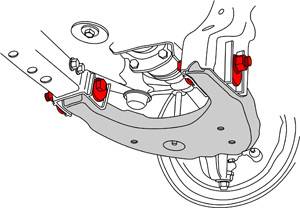 SPC Specialty Products Company - SPC Alignment Cams Front Lower -  Toyota Tacoma 2005 - 2015 - Image 2