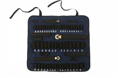 Desert Rat Products - Socket Roll - 7 Sleeve + 50 Socket Mil-Spec Tool Roll-Up - Black - Image 4