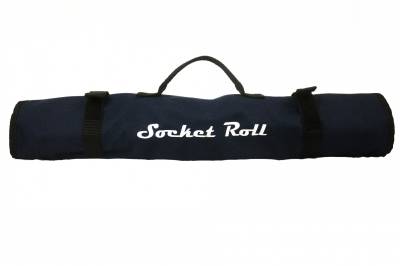 Desert Rat Products - Socket Roll - 7 Sleeve + 50 Socket Mil-Spec Tool Roll-Up - Blue - Image 2