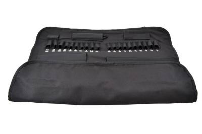 Desert Rat Products - Socket Roll - 7 Sleeve + 50 Socket Mil-Spec Tool Roll-Up - Black - Image 7