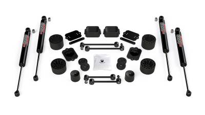 Tera-Flex Suspension - TeraFlex  JLU 4-Door Sport/Sahara: 2.5” Performance Spacer Lift Kit w/ 9550 VSS Shocks - Image 3