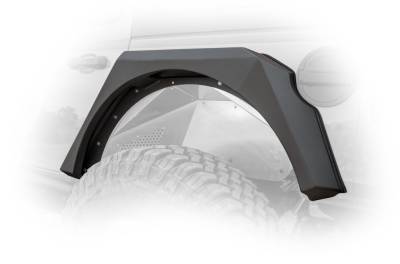 DV8 Offroad - Jeep Wrangler JL 2018+  Armor Fenders (Set of 4) FDJL-01 - Image 3