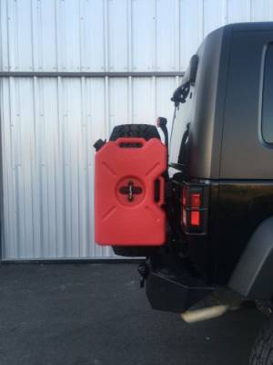 Roto-Pax Containers - RotoPax Jeep JK Tailgate Can Mount - Image 2