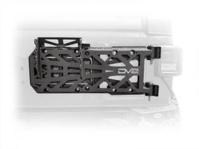 DV8 Offroad - Jeep JL HD Easy Open Hinge Replacement Spare Tire Carrier - Image 2