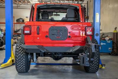 DV8 Offroad - Jeep JL Rear Bumper & Tire Carrier - Frame Mount - 18- Jeep Wrangler JL - Image 3