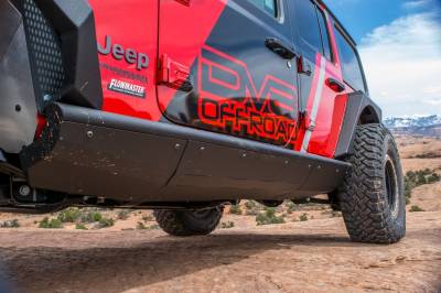 DV8 Offroad - Jeep JL Boatside Sliders 4 Door Only 18- Jeep Wrangler JL - Image 3