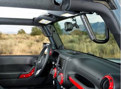 GraBars USA - GraBar USA Jeep JK 2 Door Grab Bars - Front & Rear Seats - Image 2