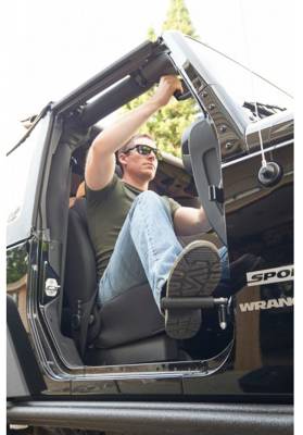 GraBars USA - Grabar Boot Bars Jeep JK - JL - JT Foot Pegs - No Sharp Edges - Image 1