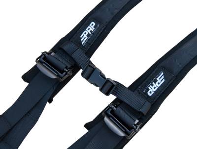 PRP Safety - PRP 4.2 Harness Safety Belt - Black 2", 4 Point Assembly - Image 2