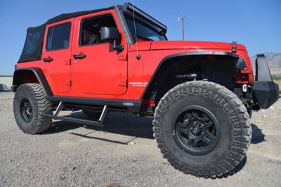 Rock Slide Engineering - Rock Slide Step Slider Skid Plate - Jeep Wrangler JK 4 Door 2007-2018 - Image 2