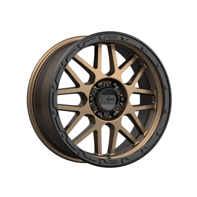 XD SERIES WHEELS - 20 x 9 XD  GRENADE OR MATTE BRONZE W/ MATTE BLACK LIP - 6X4.5 - 5.71" BS - Image 2
