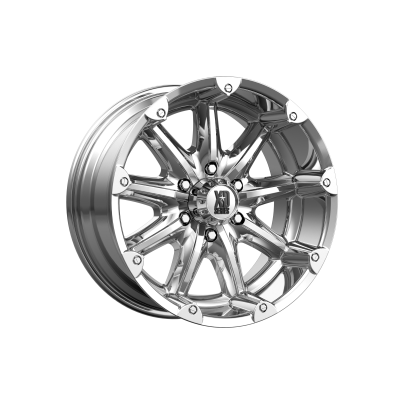 XD SERIES WHEELS - 18 x 9 XD  BADLANDS CHROME - 6X5.5 - 4.53" BS - Image 2