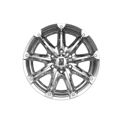 XD SERIES WHEELS - 18 x 9 XD  BADLANDS CHROME - 6X5.5 - 4.53" BS - Image 4