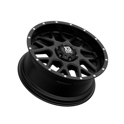 XD SERIES WHEELS - 20 x 9 XD  GRENADE SATIN BLACK - 6X120 - 5.71" BS - Image 3