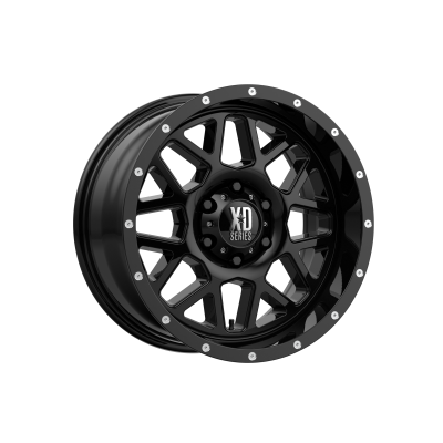 XD SERIES WHEELS - 18 x 9 XD  GRENADE GLOSS BLACK - 6X135 - 4.53" BS - Image 2