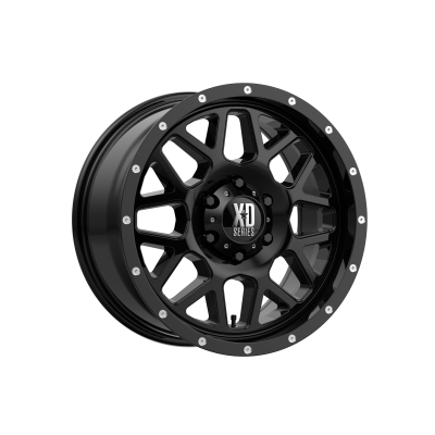 XD SERIES WHEELS - 18 x 9 XD  GRENADE GLOSS BLACK - 6X120 - 5.71" BS - Image 2