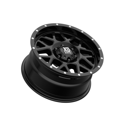 XD SERIES WHEELS - 18 x 9 XD  GRENADE GLOSS BLACK - 6X120 - 5.71" BS - Image 3