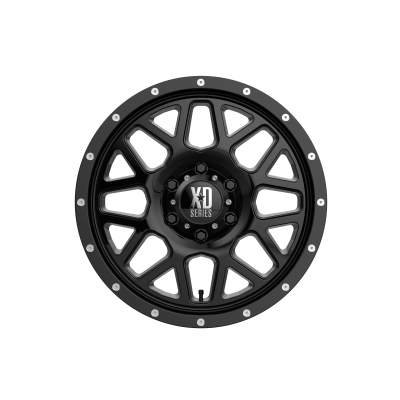 XD SERIES WHEELS - 18 x 9 XD  GRENADE GLOSS BLACK - 6X120 - 5.71" BS - Image 4