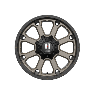 XD SERIES WHEELS - 20 x 9 XD  BUCK 25 MATTE BLACK W/ DARK TINT - 6X135 - 6.18" BS - Image 4