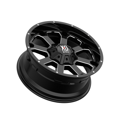 XD SERIES WHEELS - 20 x 9 XD  BUCK 25 GLOSS BLACK MILLED - 6X135/5.5 - 5" BS - Image 3