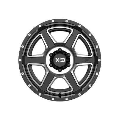 XD SERIES WHEELS - 20 x 9 XD  FUSION GLOSS BLACK MACHINED - 6X5.5 - 4.53" BS - Image 4
