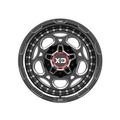XD SERIES WHEELS - 20 x 12 XD  DEMODOG GLOSS BLACK MILLED - 6X135/5.5 - 4.77" BS - Image 4