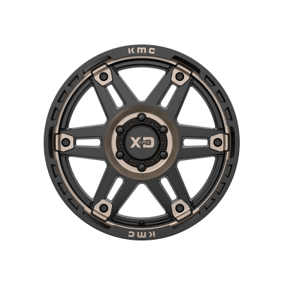 XD SERIES WHEELS - 20 x 9 XD  SPY II SATIN BLACK W/ DARK TINT - 6X120 - 5.71" BS - Image 4