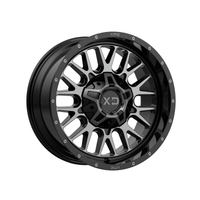 XD SERIES WHEELS - 20 x 10 XD  SNARE GLOSS BLACK W/ GRAY TINT - 6X135/5.5 - 4.79" BS - Image 2