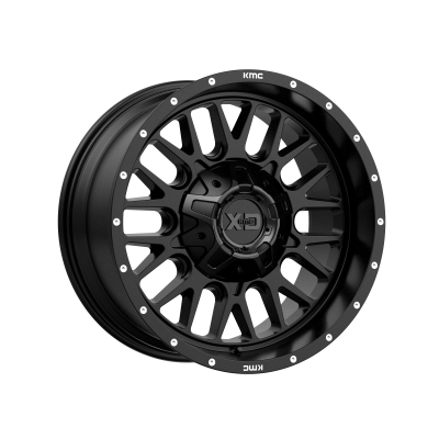 XD SERIES WHEELS - 20 x 10 XD  SNARE SATIN BLACK - 6X135/5.5 - 4.79" BS - Image 2