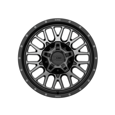 XD SERIES WHEELS - 20 x 9 XD  SNARE GLOSS BLACK W/ GRAY TINT - 6X120/5.5 - 5" BS - Image 4