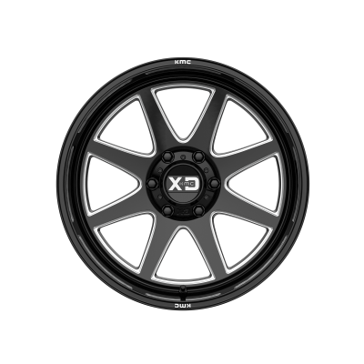 XD SERIES WHEELS - 20 x 10 XD  PIKE GLOSS BLACK MILLED - 6X135 - 4.79" BS - Image 4