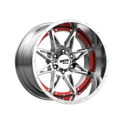 MOTO METAL - 20 x 12 MM HYDRA CHROME - 6X135 - Image 2