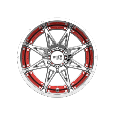 MOTO METAL - 20 x 12 MM HYDRA CHROME - 6X135 - Image 4