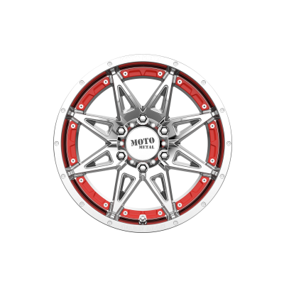 MOTO METAL - 18 x 8.5 MM HYDRA CHROME - 6X120 - Image 4